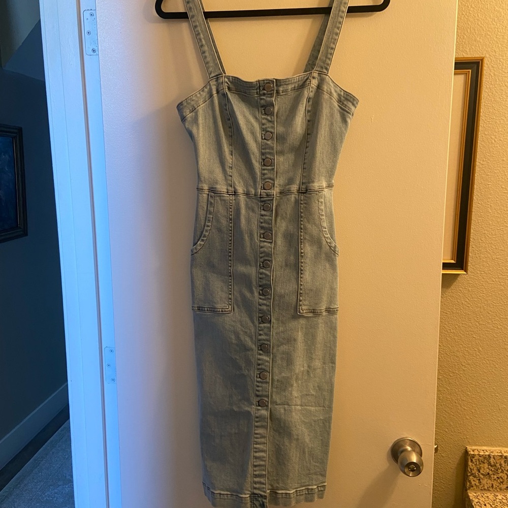 Aritzia Denim Forum Jaclyn Dress